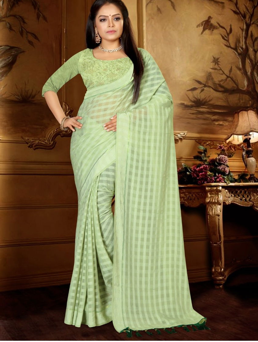 Ronisha Hema Ethnic Wear Wholesale Georgette Saree Collection 